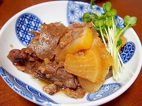 牛筋大根こんにゃく